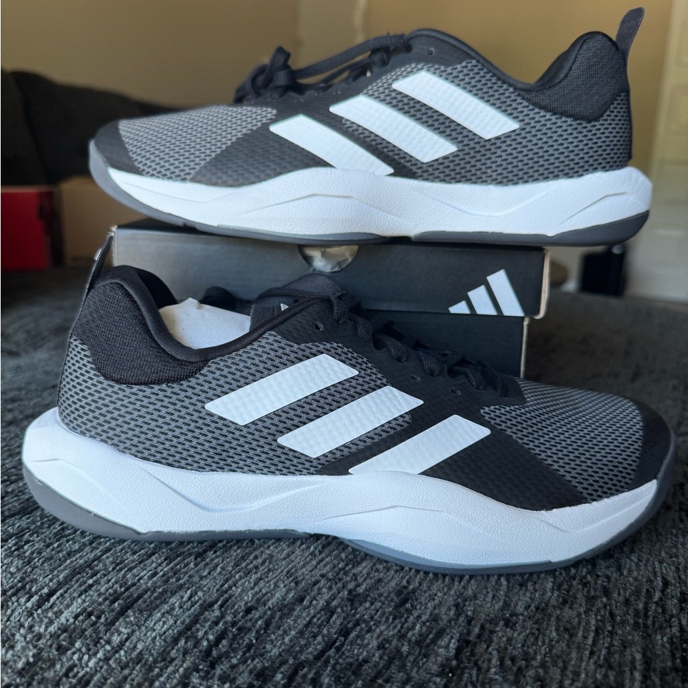 Adidas Rapidmove Core – Women’s Size 9.5 – Black/Grey/White – HP3287 – New
